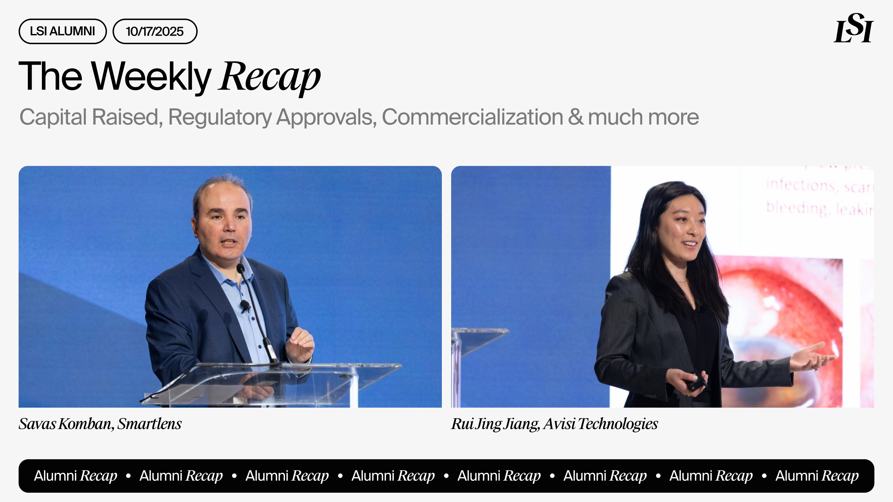 LSI’s-Weekly-Recap-featuring-milestones-from-LSI-Alumni-companies-including-Smartlens-and-Avisi-Technologies