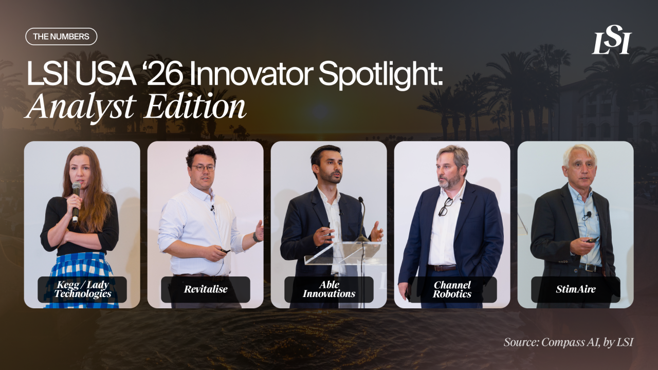 LSI USA 2026 medtech startups to watch Lady Technologies Revitalise Able Innovations Channel Robotics and StimAire