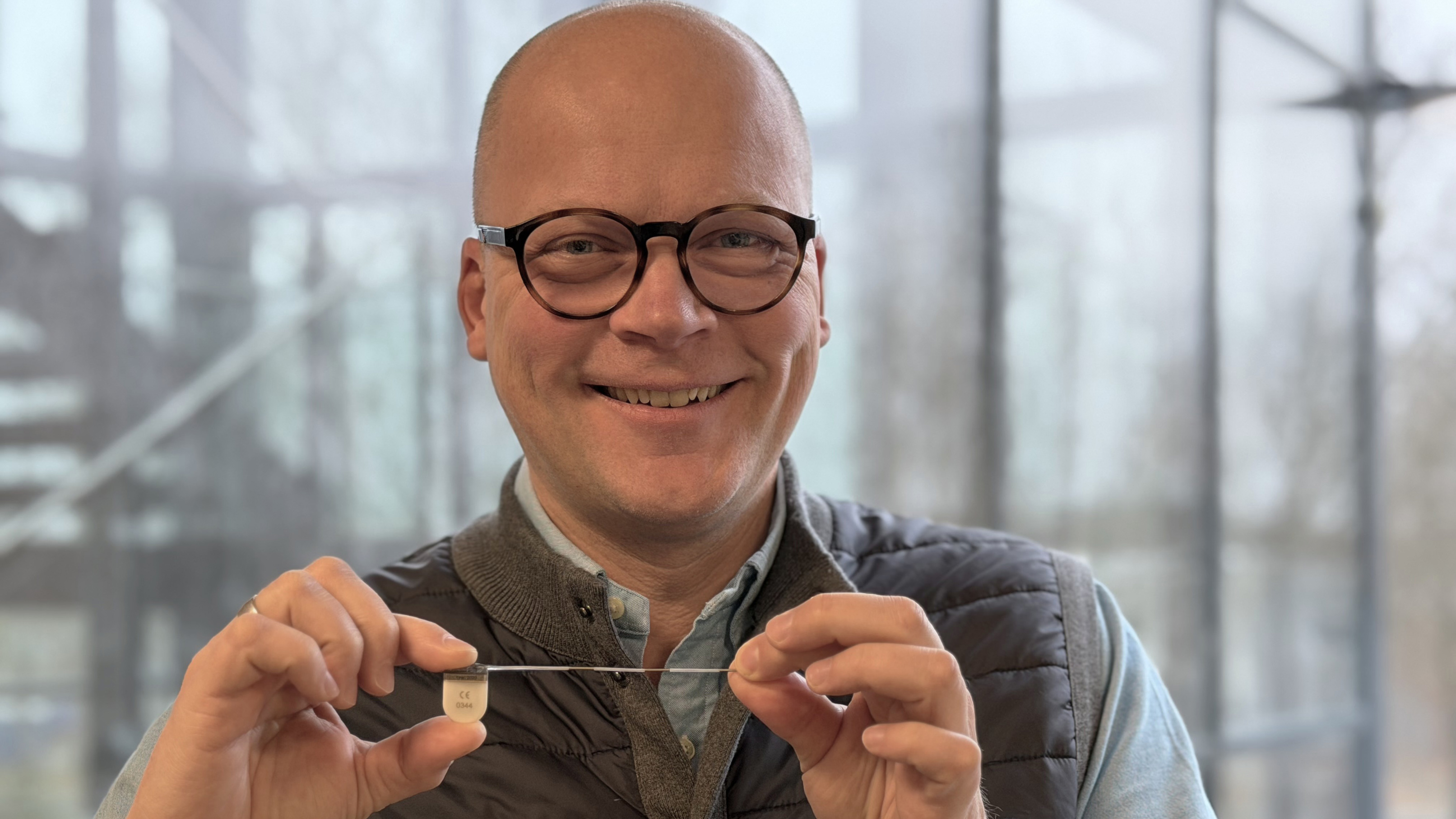 Martin Stenfeldt, CEO of UNEEG Medical