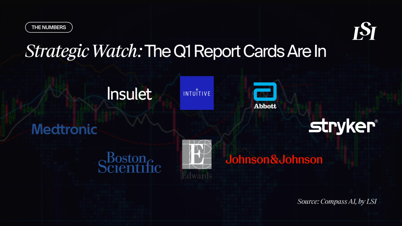 medtech Q1 earnings across major strategics