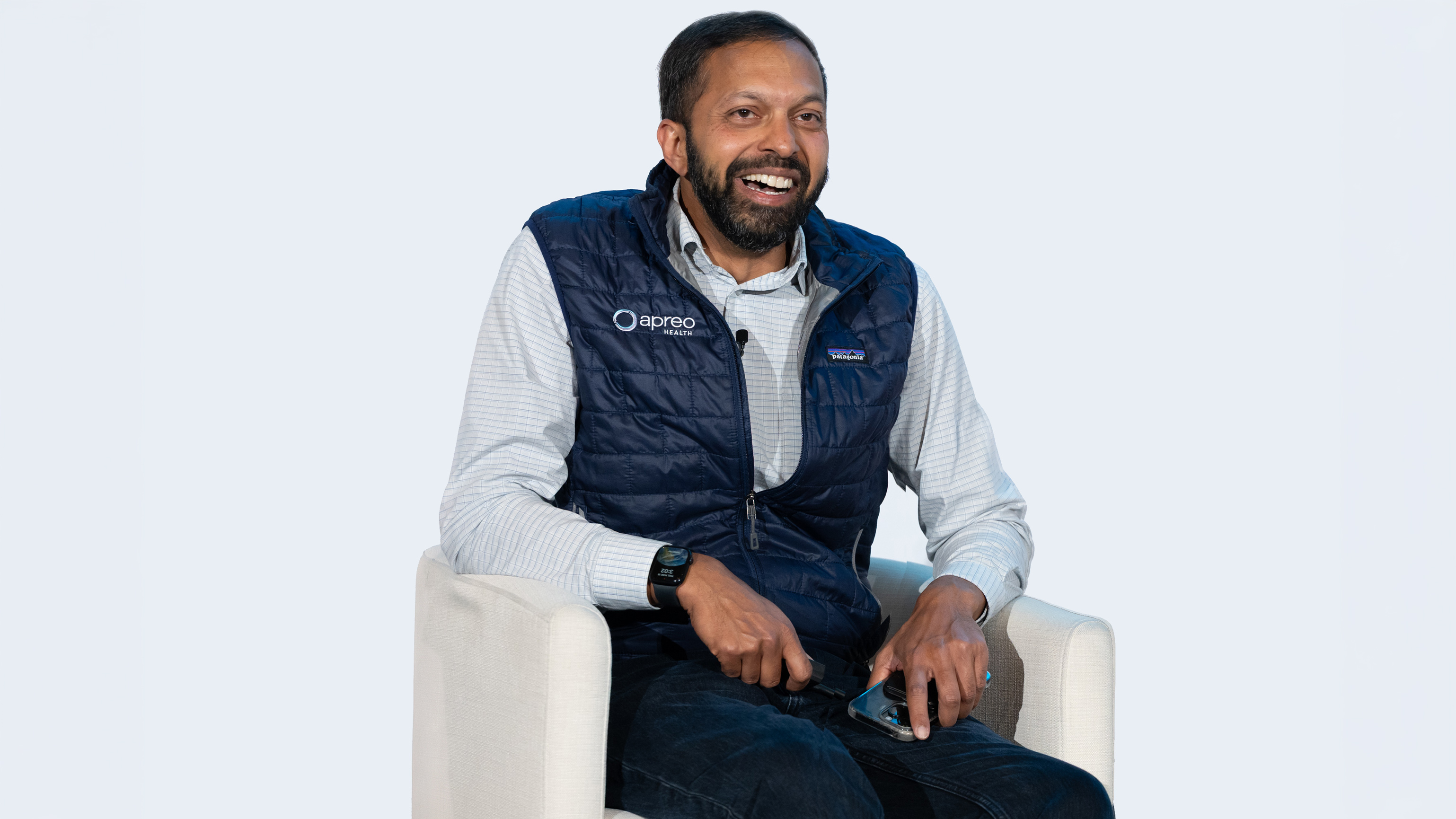 Karun Naga, Co-Founder & CEO on stage at LSI USA 2026