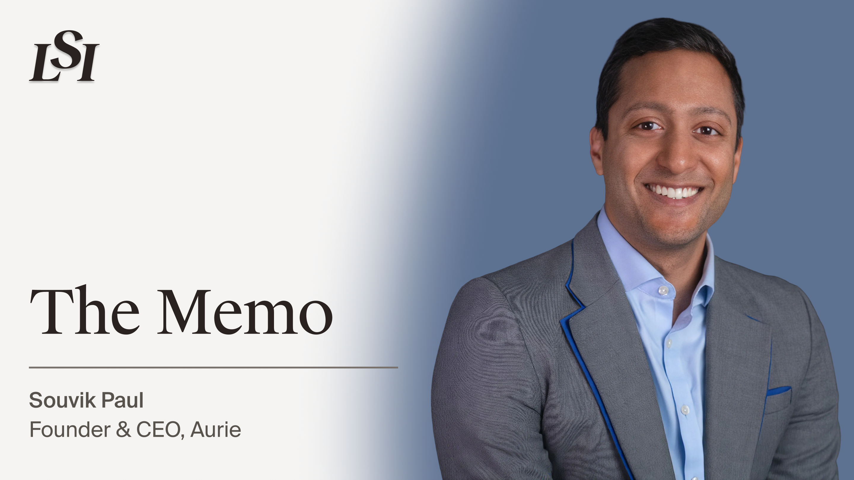 Souvik Paul, Founder & CEO of Aurie