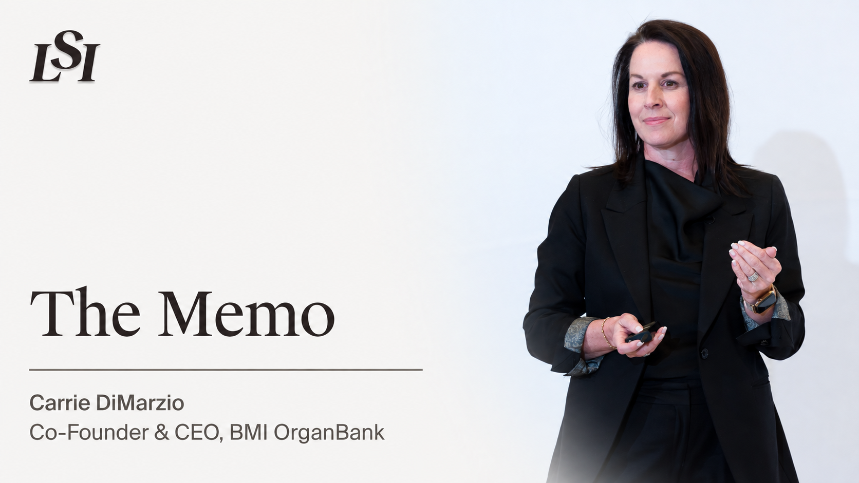 Carrie DiMarzio, Co-Founder & CEO of BMI OrganBank
